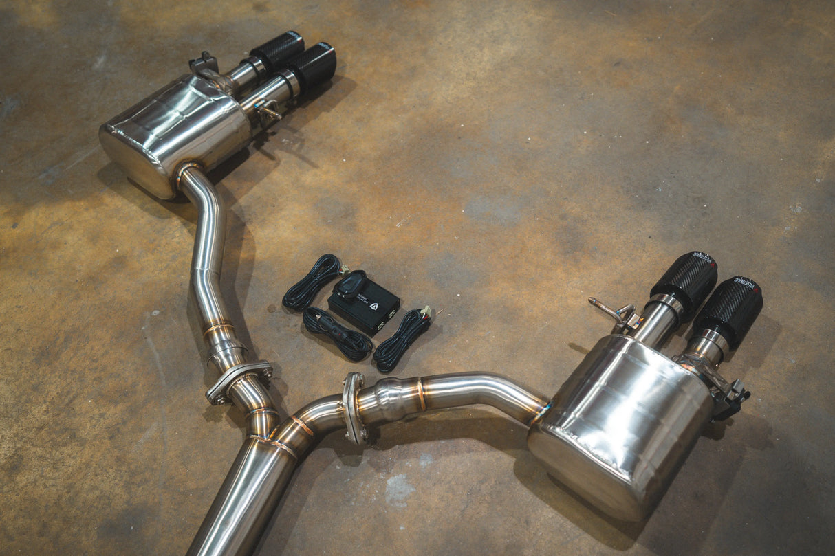 Audi B9 S4 / S5 Valved Sport Exhaust System Valvetronic Designs