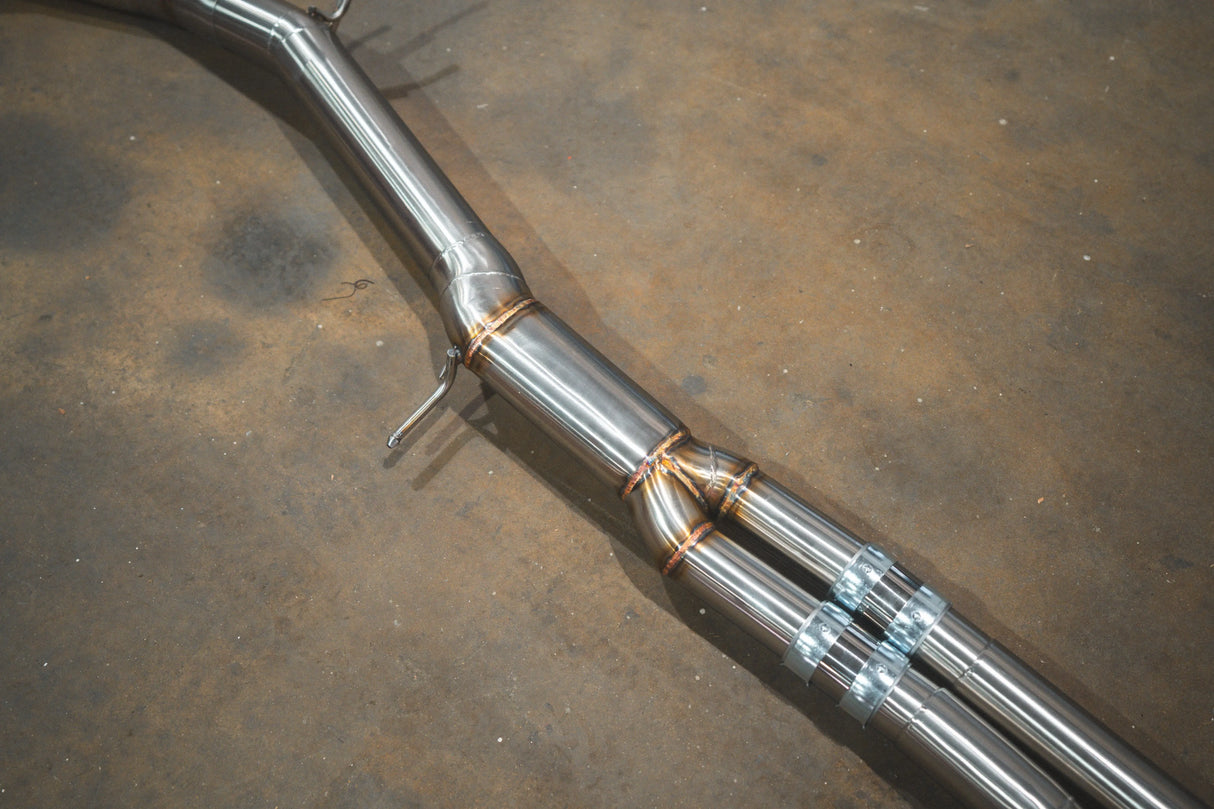 Audi RS5 B9 Valved Sport Exhaust System Valvetronic Designs