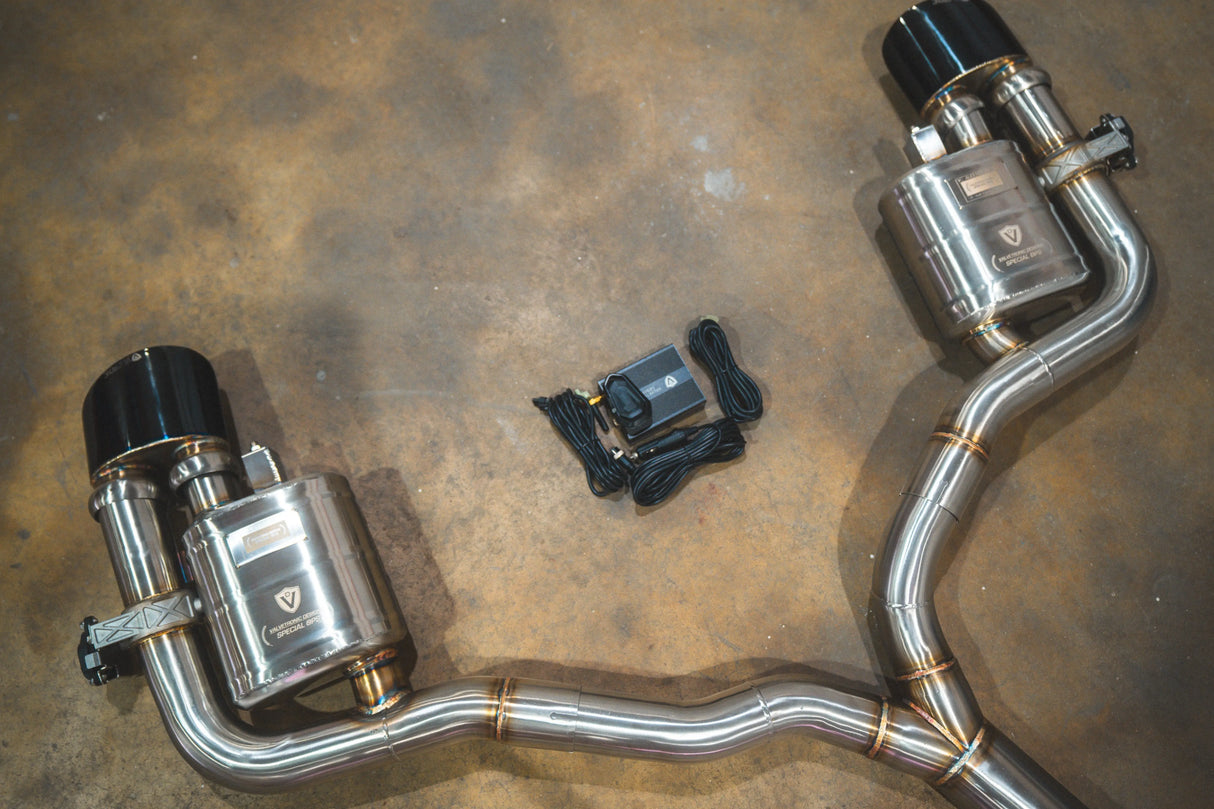 Audi RS5 B9 Valved Sport Exhaust System Valvetronic Designs