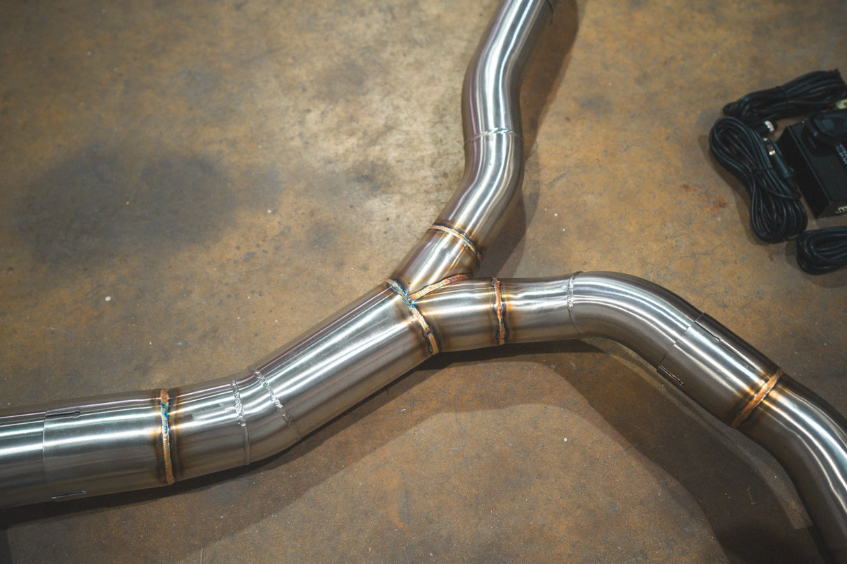 Audi RS5 B9 Valved Sport Exhaust System Valvetronic Designs