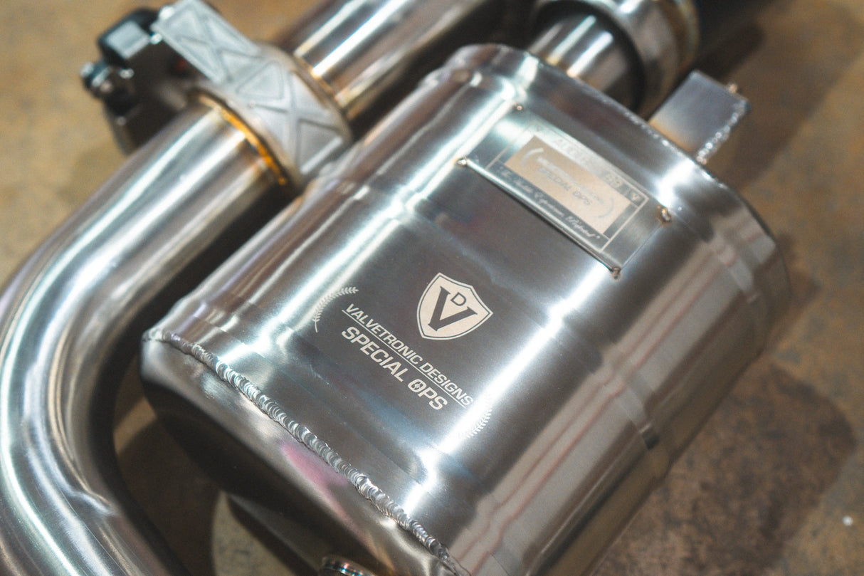 Audi RS5 B9 Valved Sport Exhaust System Valvetronic Designs