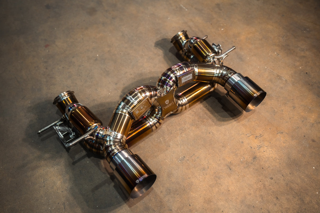 Maserati MC20 Valved Sport Exhaust system Valvetronic Designs