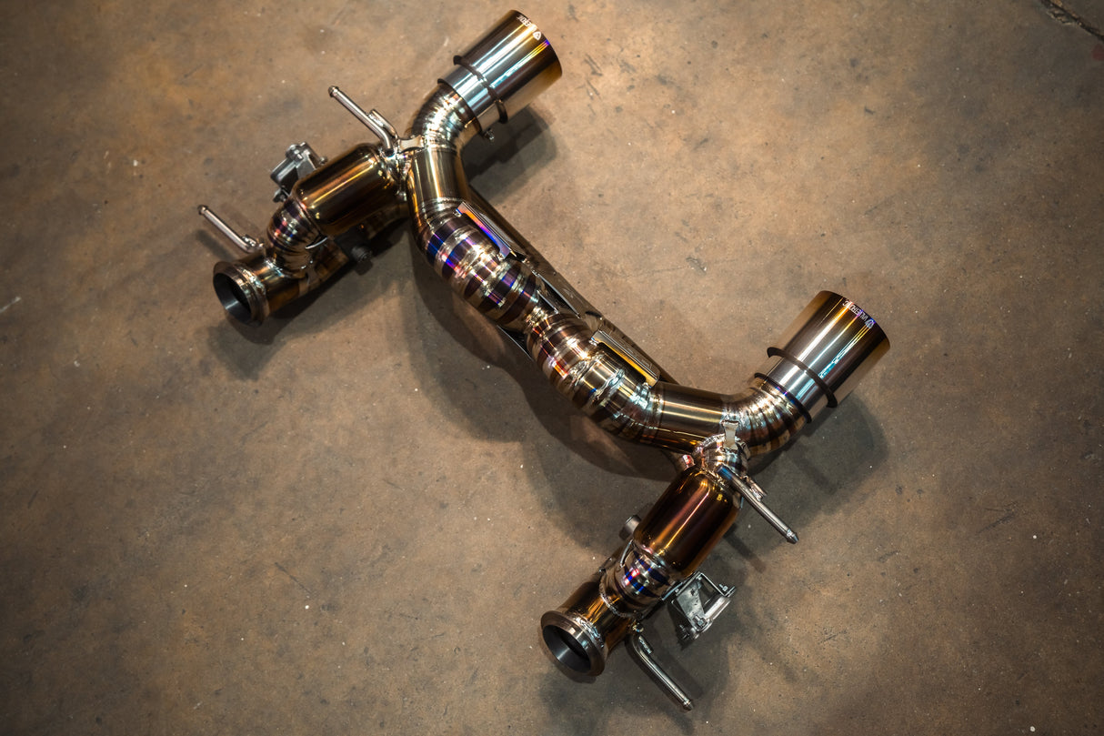 Maserati MC20 Valved Sport Exhaust system Valvetronic Designs