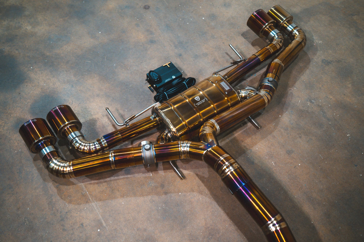 Nissan GTR R35 Valved Sport Exhaust System Valvetronic Designs