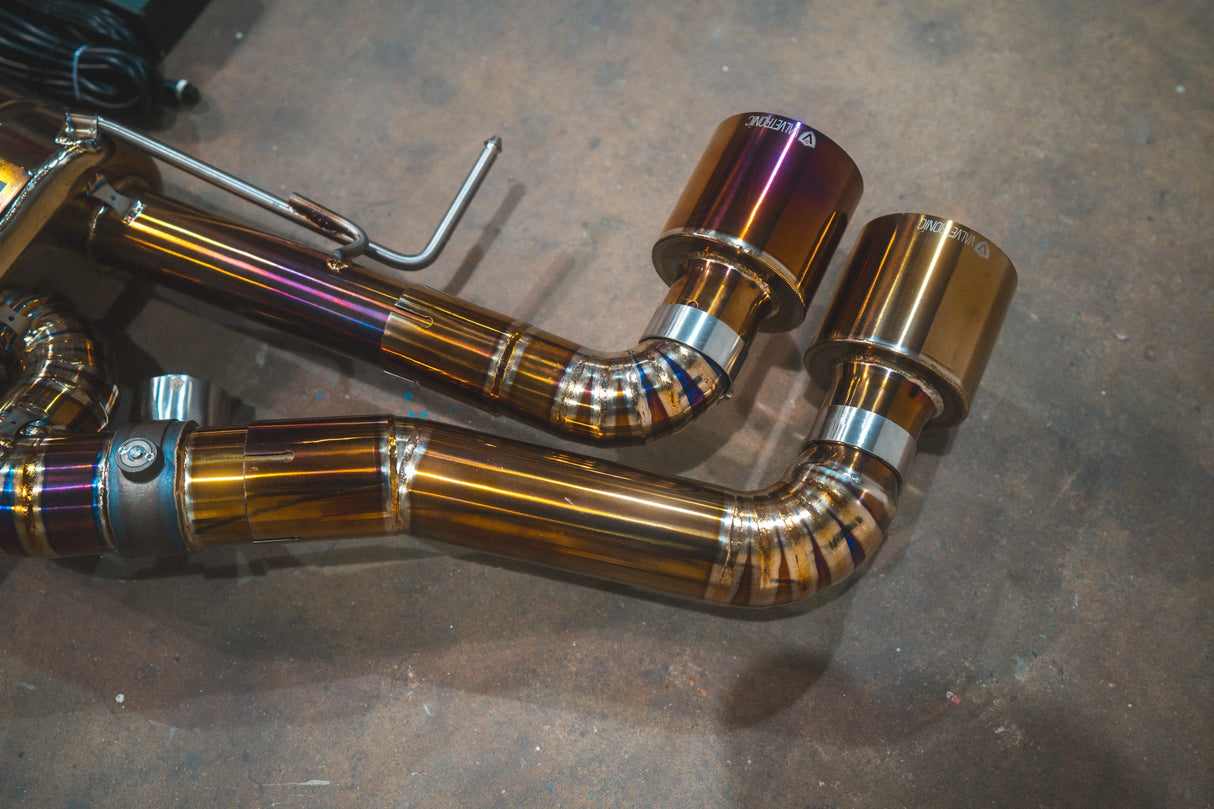 Nissan GTR R35 Valved Sport Exhaust System Valvetronic Designs