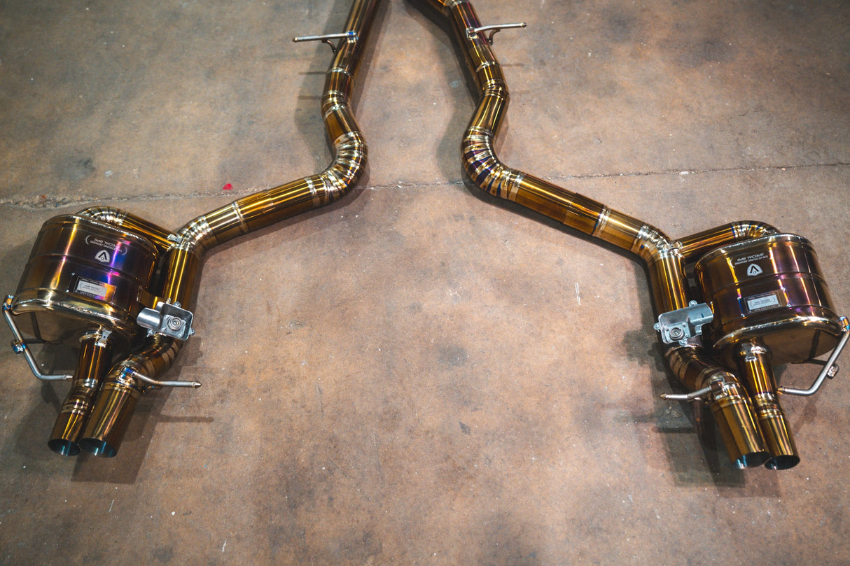 Mercedes W213 E63 AMG / AMGs Valved Sport Exhaust System Valvetronic Designs