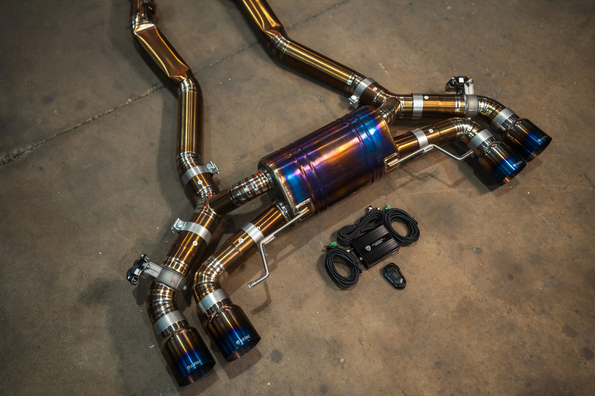 BMW M8 Valved Sport Exhaust System (F91,F92,F93) Valvetronic Designs