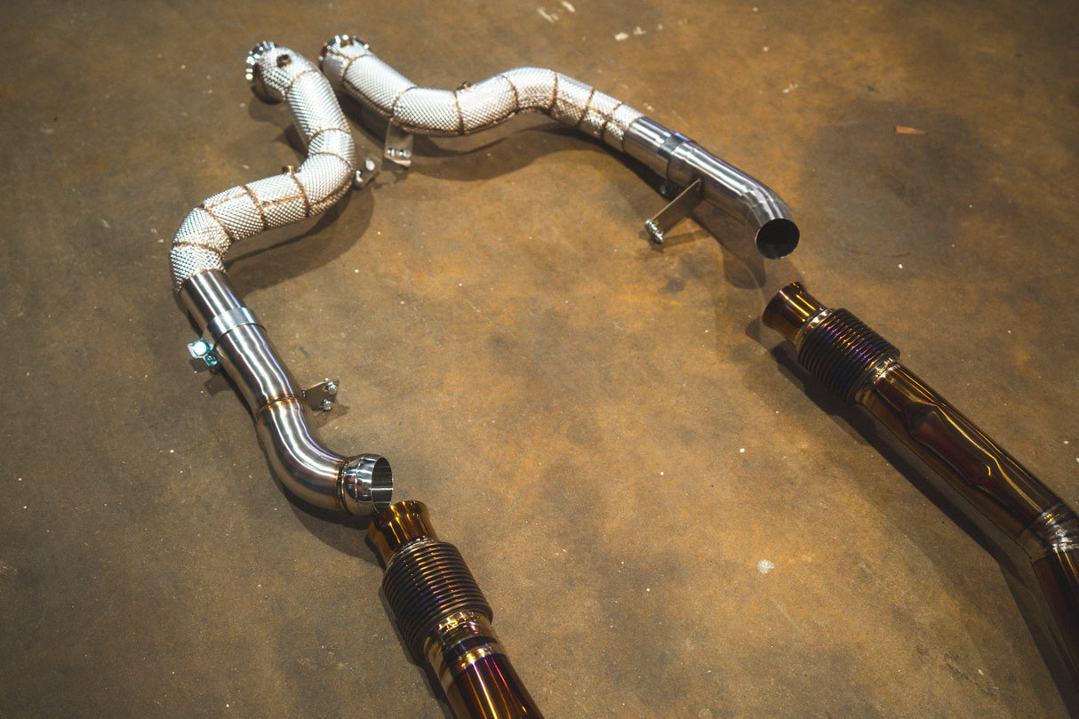 Mercedes AMG GLE63 / S Valved Sport Exhaust system Valvetronic Designs