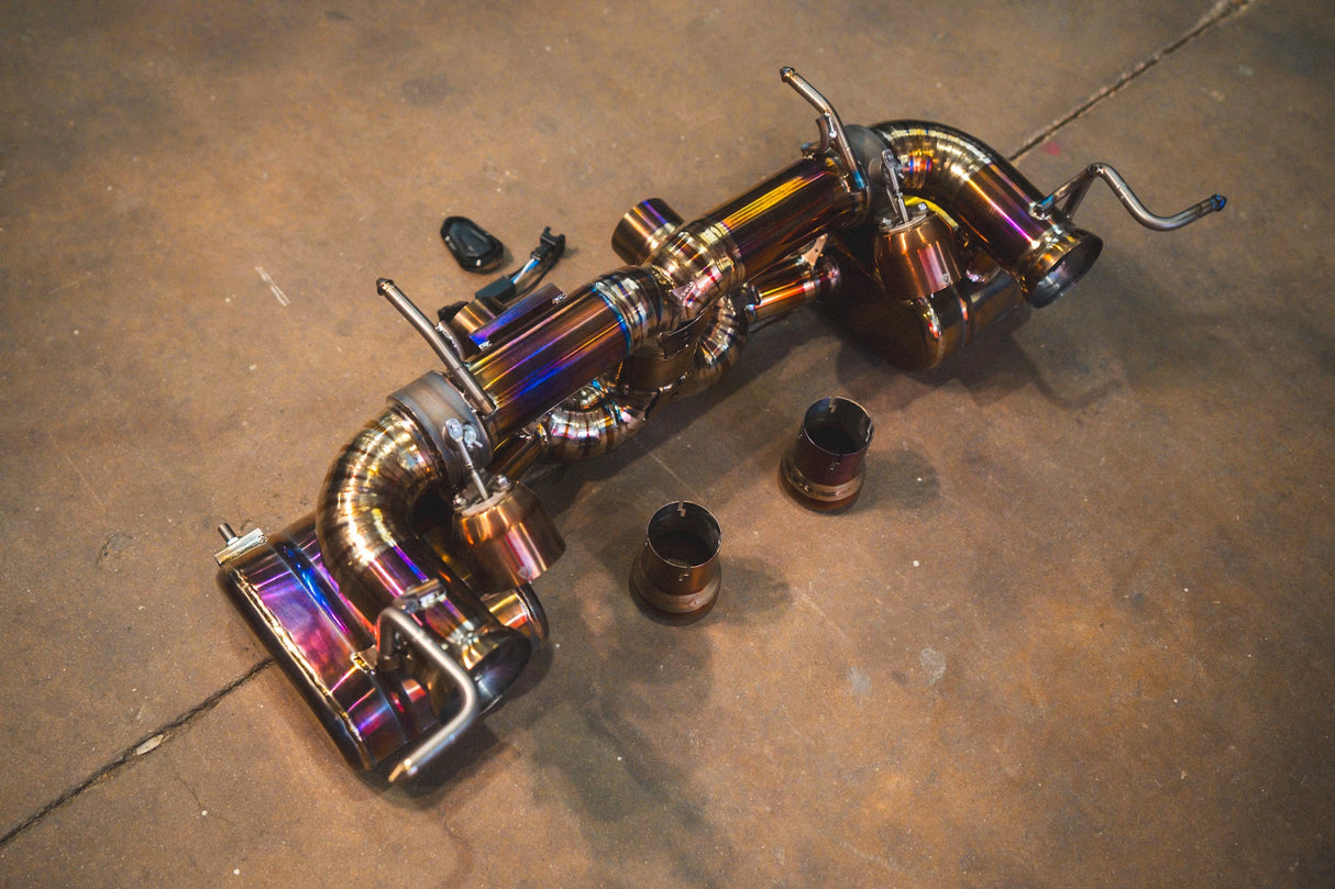 Ferrari 458 Italia Valved Sport Exhaust System Valvetronic Designs