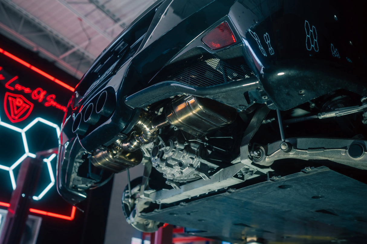 Ferrari 458 Italia Valved Sport Exhaust System Valvetronic Designs