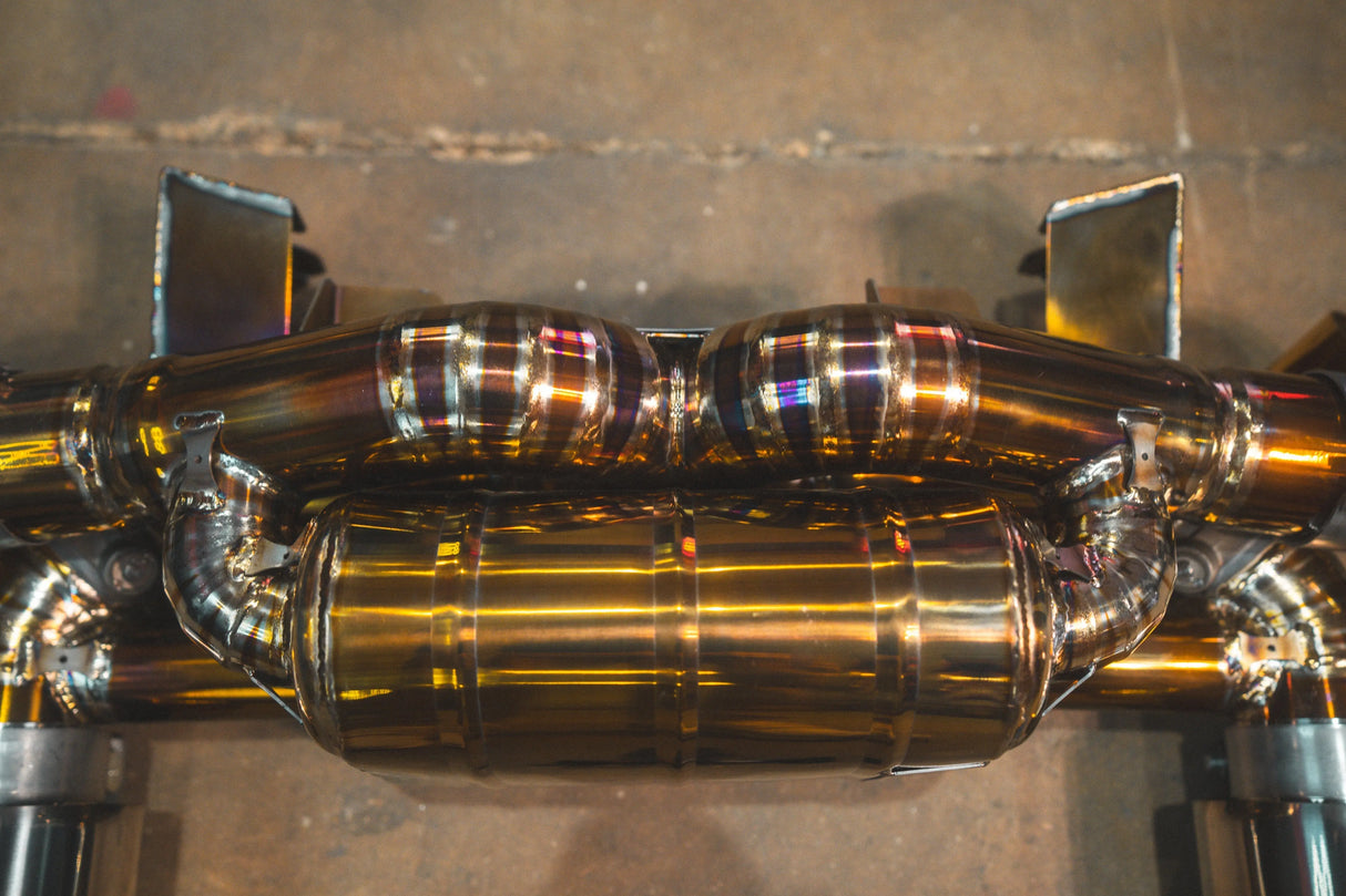 Valvetronic Valved Sport Exhaust System for Porsche 718 GT4RS/Spyder RS Valvetronic Designs