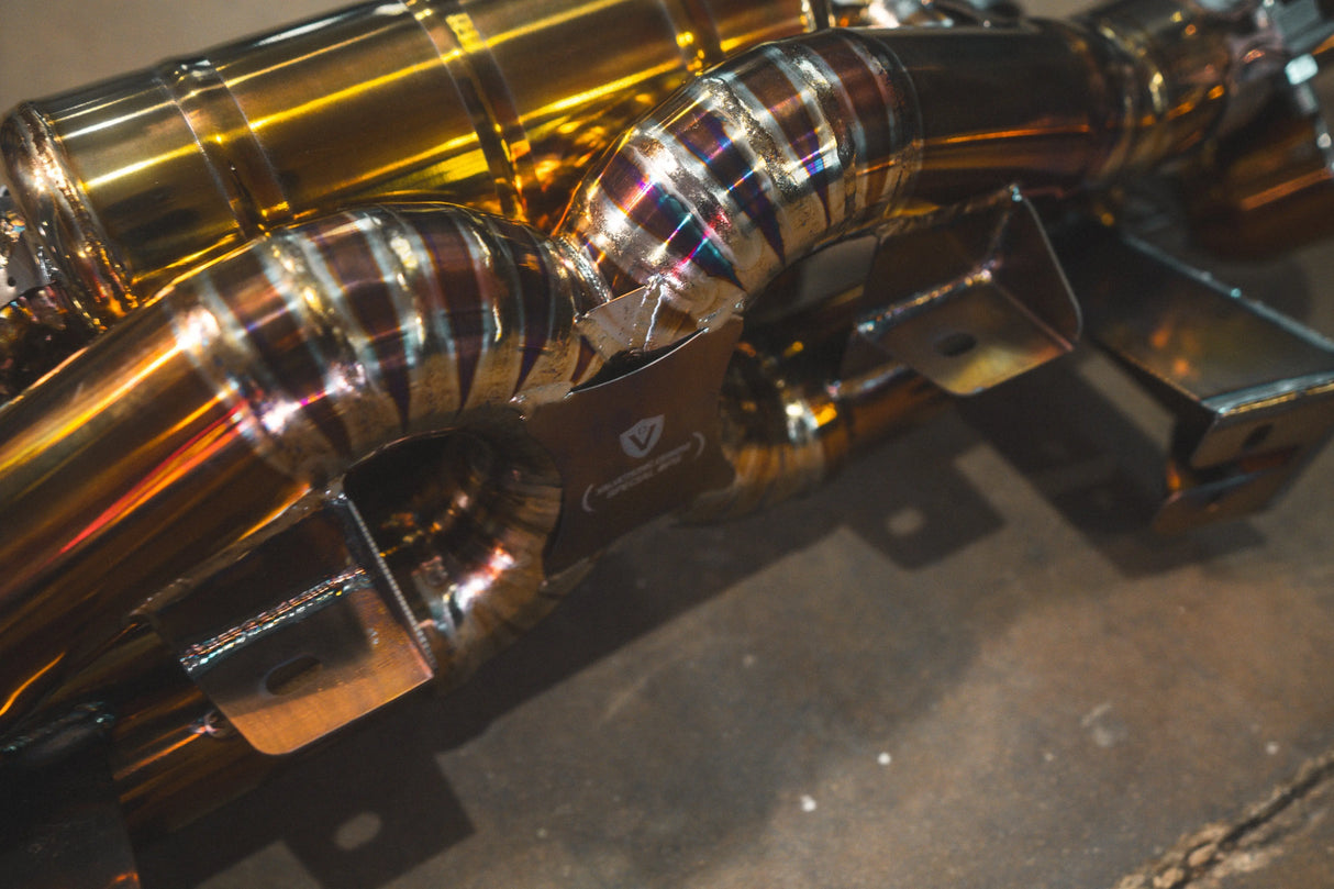 Valvetronic Valved Sport Exhaust System for Porsche 718 GT4RS/Spyder RS Valvetronic Designs