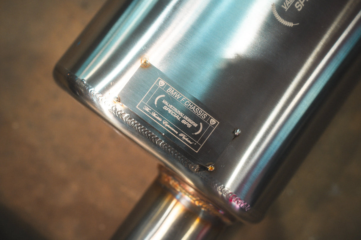 BMW F30 / F22 / F36 / F32 Valved Sport Exhaust System (Axleback) F chassis Valvetronic Designs