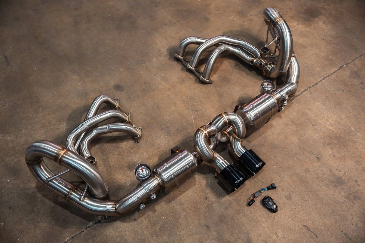 Valvetronic Valved Sport Exhaust System for Porsche GT3/RS 991.1 / 991.2 Valvetronic Designs