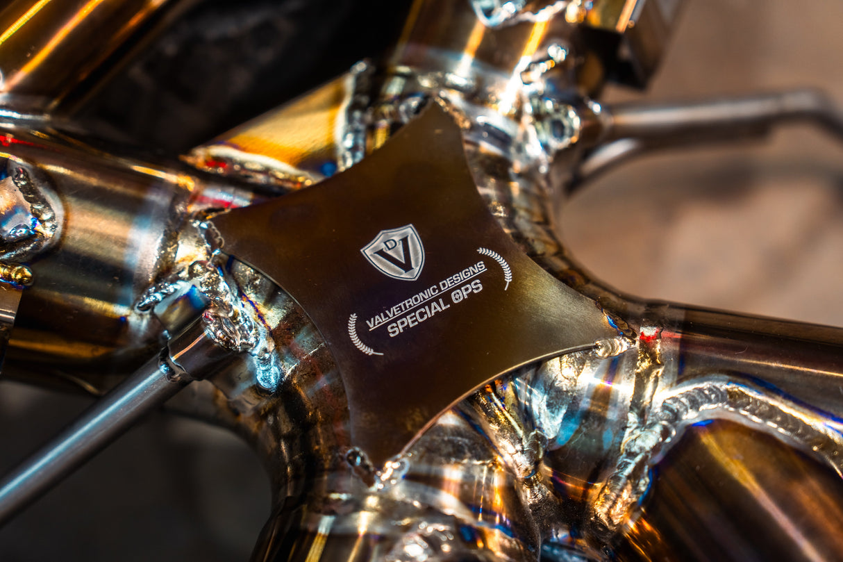 Mclaren 765LT F1 Race Exhaust System Valvetronic Designs