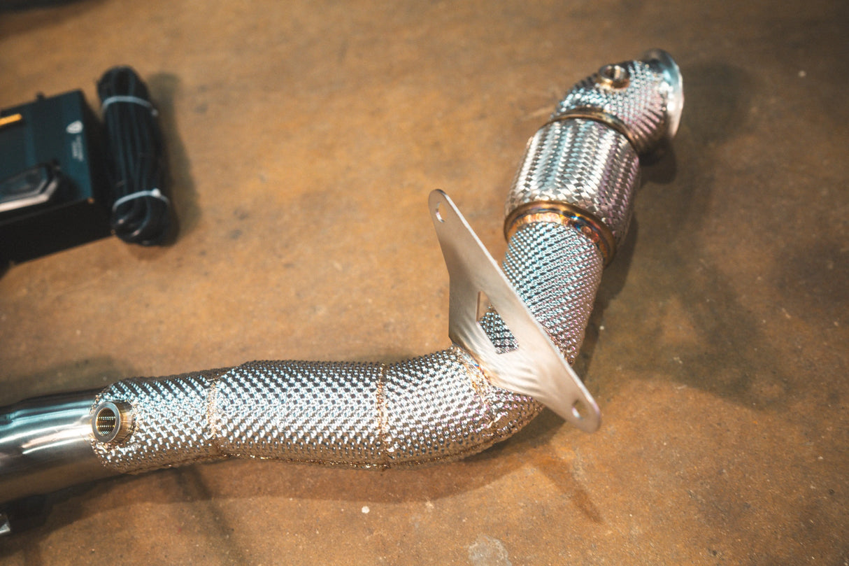 Ferrari 488 GTB Valved Sport Exhaust System Valvetronic Designs