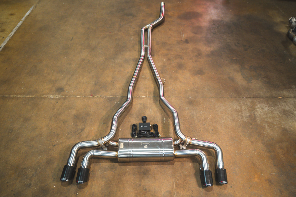 BMW G30 530i / 540i Valved Sport Exhaust system Valvetronic Designs