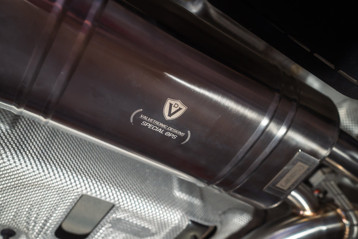 BMW G30 530i / 540i Valved Sport Exhaust system Valvetronic Designs