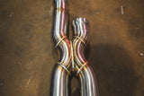 Mercedes W218 CLS63 AMG Valved Sport Exhaust System Valvetronic Designs