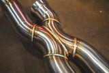 Mercedes W218 CLS63 AMG Valved Sport Exhaust System Valvetronic Designs