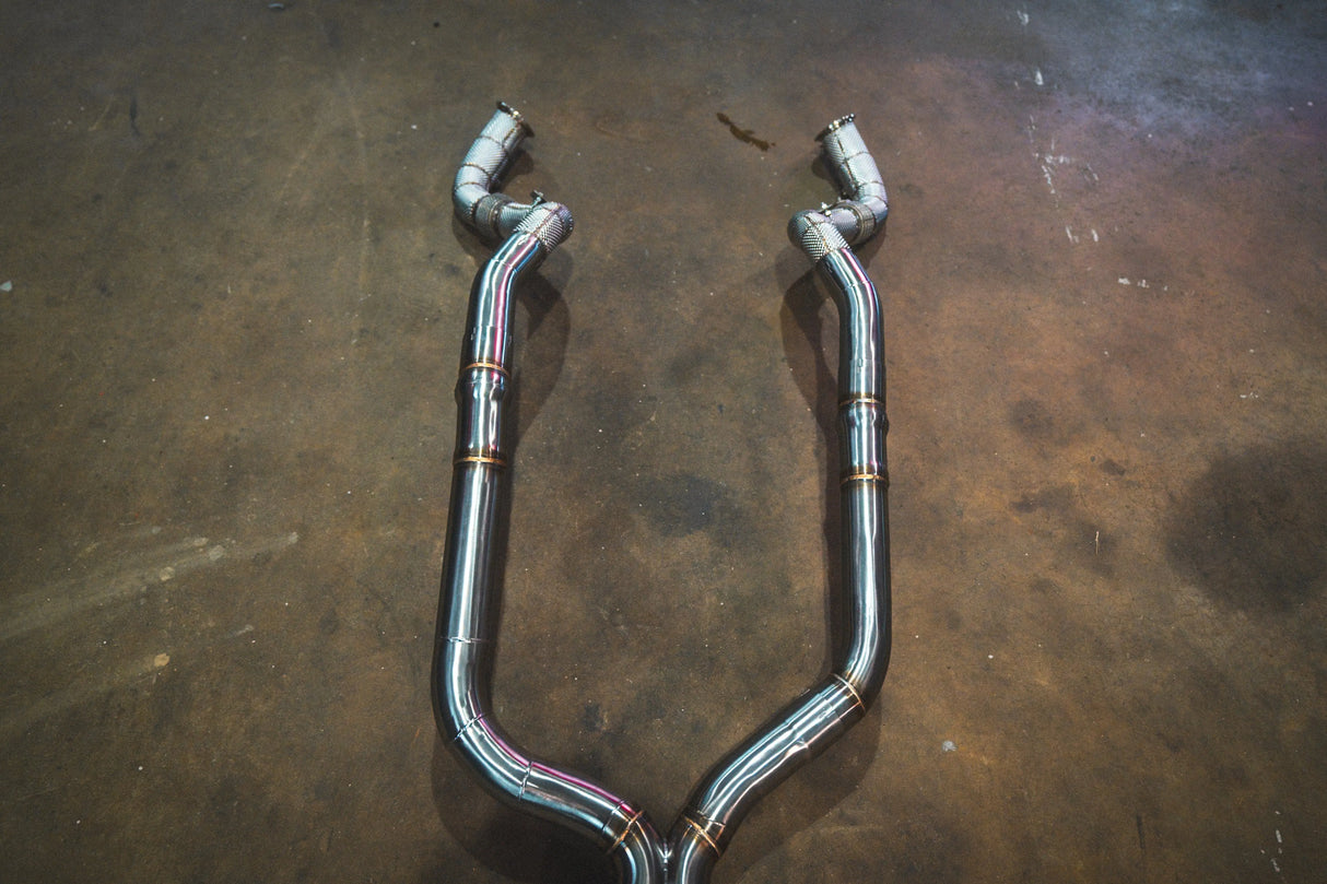 Alpina B8 / BMW G16 M850i Valved Sport Exhaust System Valvetronic Designs