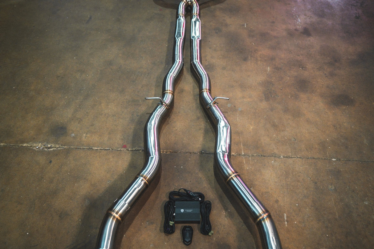 Alpina B8 / BMW G16 M850i Valved Sport Exhaust System Valvetronic Designs