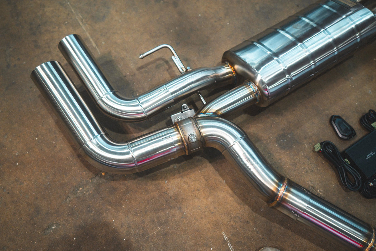 Alpina B8 / BMW G16 M850i Valved Sport Exhaust System Valvetronic Designs