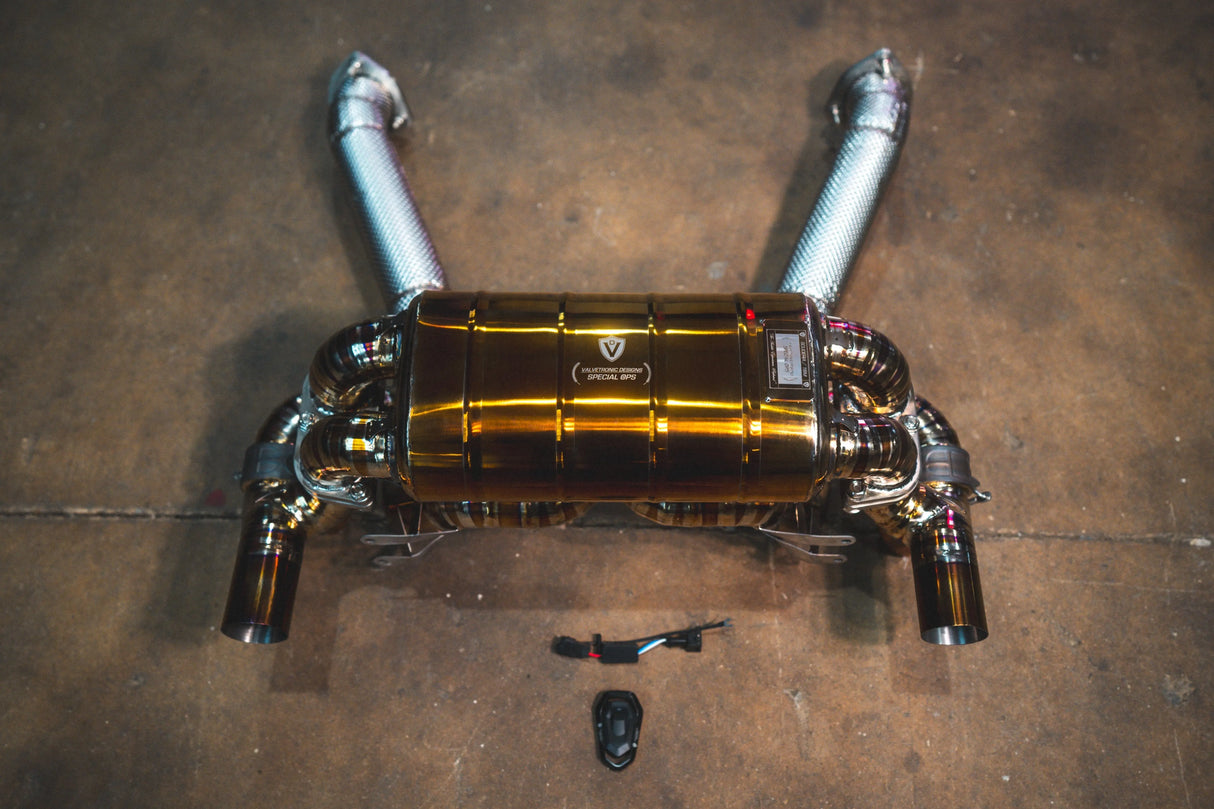 Ferrari F430 Scuderia / 16M Valved Sport Exhaust System Valvetronic Designs