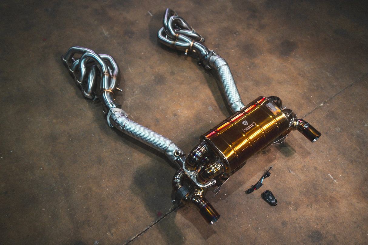 Ferrari F430 Scuderia / 16M Valved Sport Exhaust System Valvetronic Designs