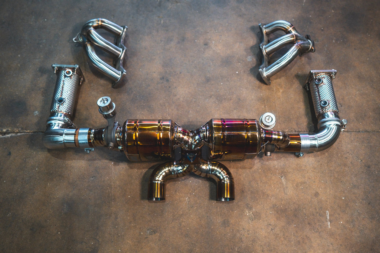 Valvetronic Valved Sport Exhaust System for Porsche 991.2 Carrera Valvetronic Designs