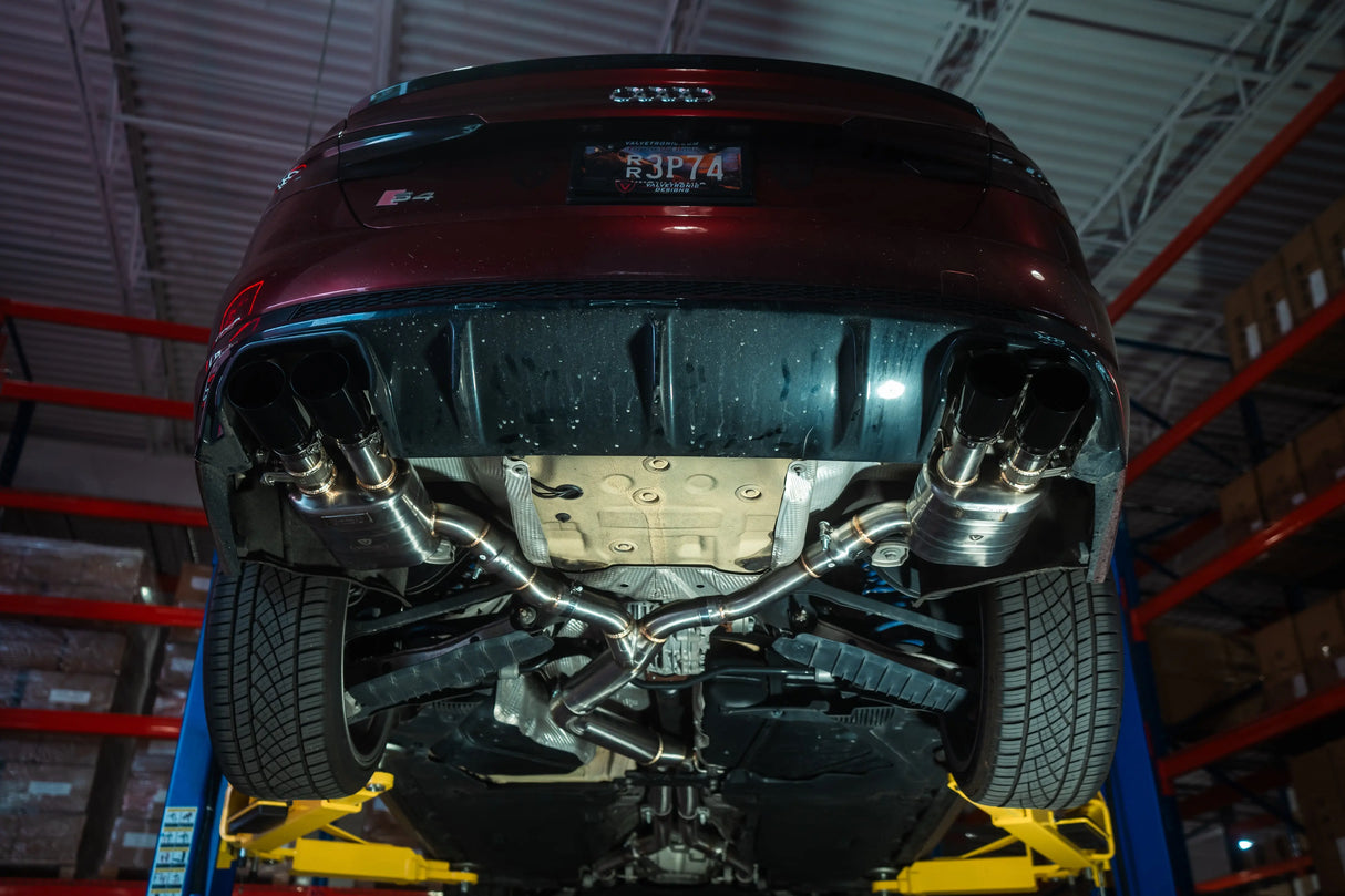 Audi B9 S4 / S5 Valved Sport Exhaust System Valvetronic Designs
