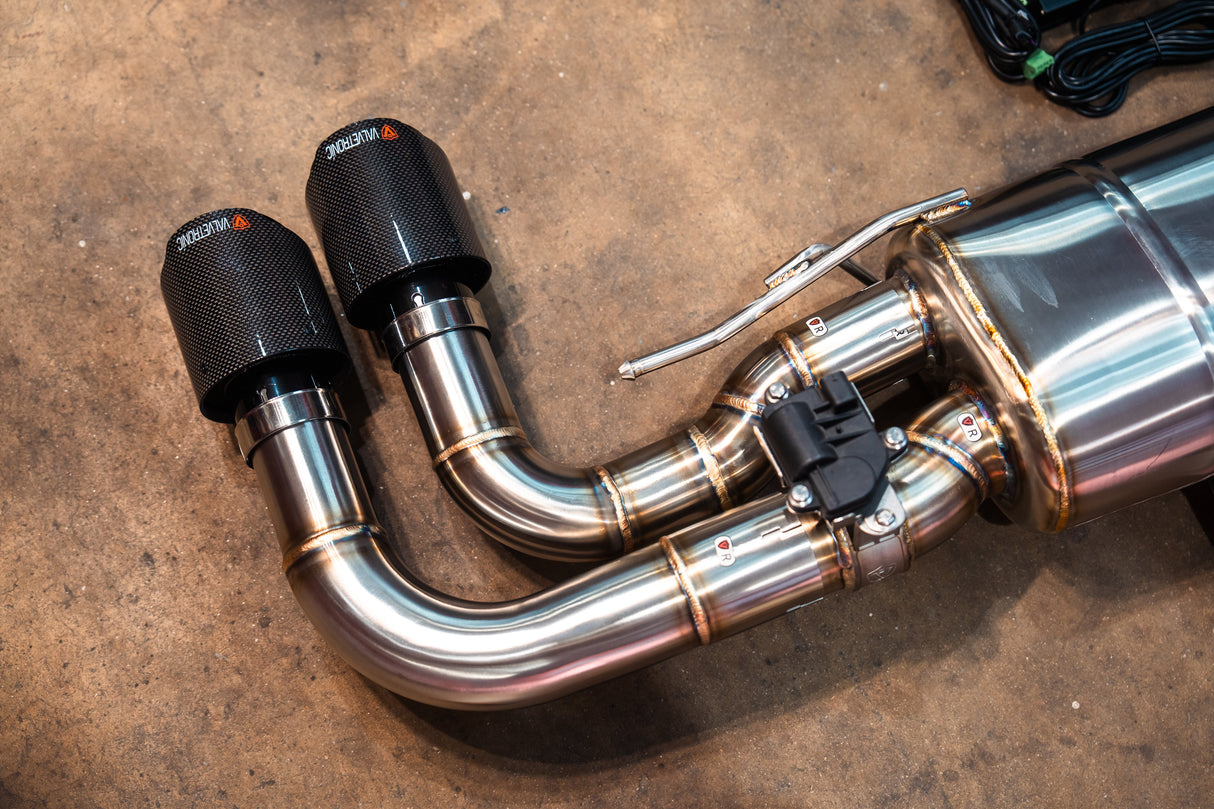 Valved Sport Exhaust System for Porsche 9Y0 Cayenne Valvetronic Designs