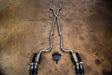 Lexus RC F Valved Sport Exhaust System Valvetronic Designs