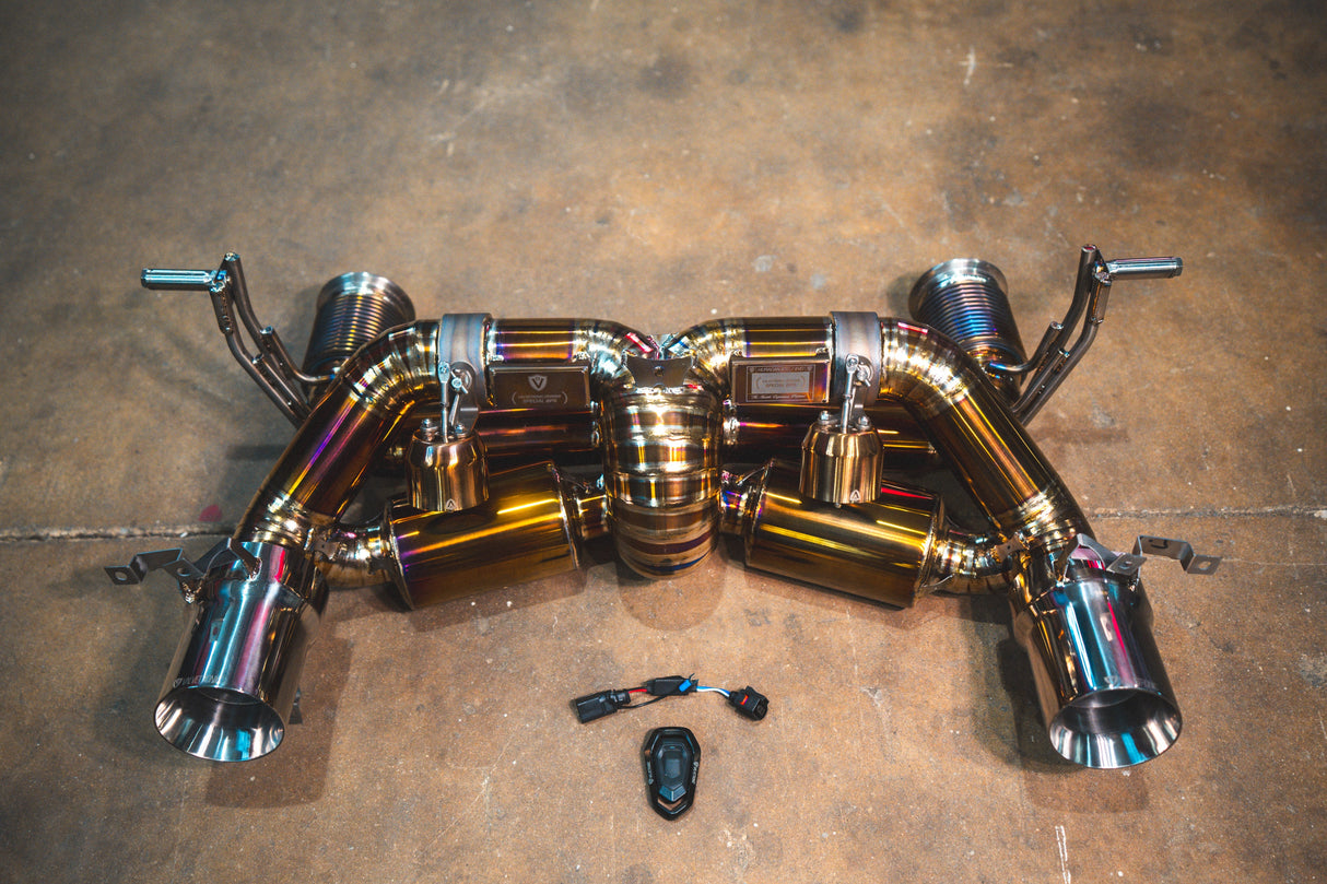 Lamborghini Huracan Performante /  EVO / STO / Tecnica True F1 / Valved Exhaust system Valvetronic Designs
