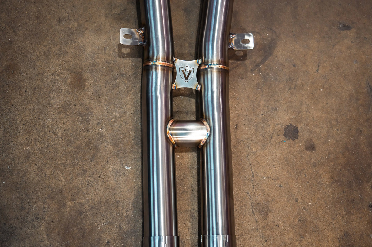 Mercedes SLS AMG Valved Sport Exhaust System Valvetronic Designs