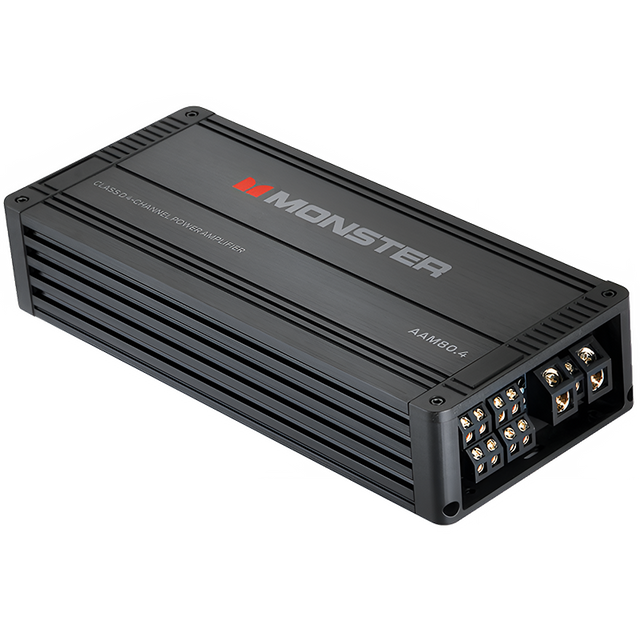 Monster AAM100.4 Mini 4-Channel Amplifier Monster Audio