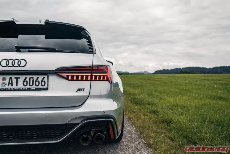 ABT Exhaust Package Matte Black Tips Audi RS6 Avant RS7 C8 2019-2025