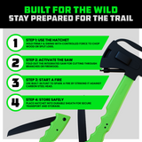 Multi-Tool Camping Hatchet