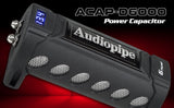 Car Audio Power Capacitor with Digital Display and Electronic Protection (ACAP-D6000) Audiopipe