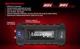 Car Audio Power Capacitor with Digital Display and Electronic Protection (ACAP-D6000) Audiopipe
