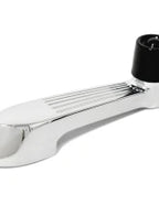ACP Door Window Handle with Black Knob Ford F-100 F-250 F-350 1956 Chrome