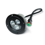 AudioFormz 9W Flush-Mount Round Light Universal-Fit