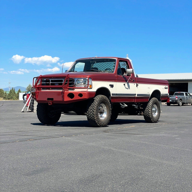 Reunel Extreme Duty Full Replacement Front Bumper - 1992-1997 Ford F-Series & Bronco