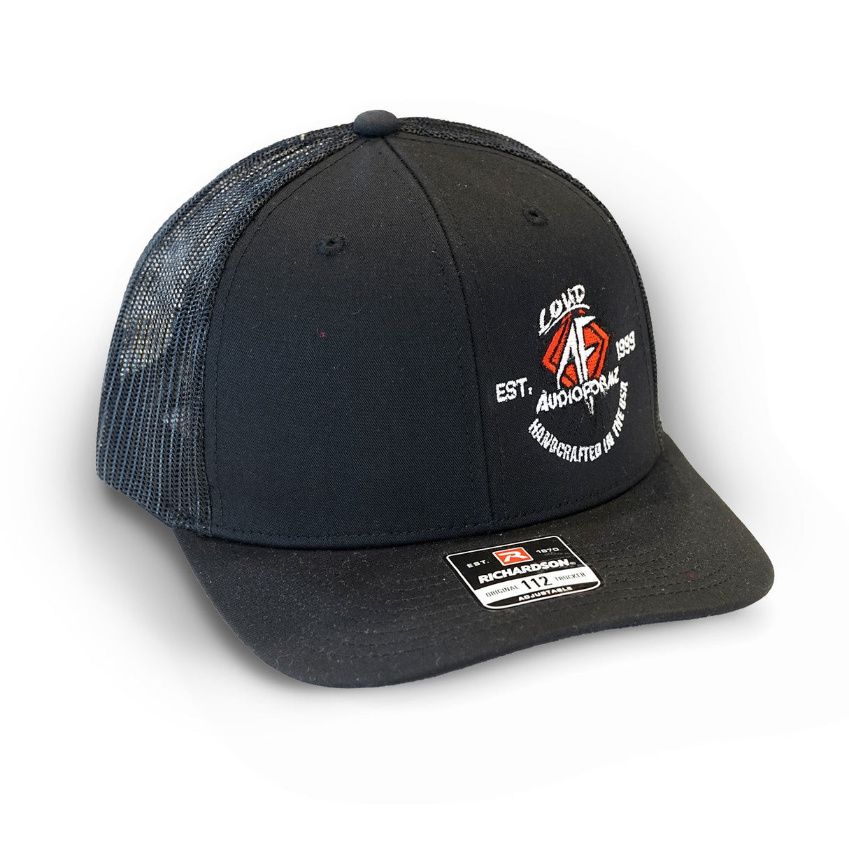 AudioFormz Black Snapback Hats Universal-Fit