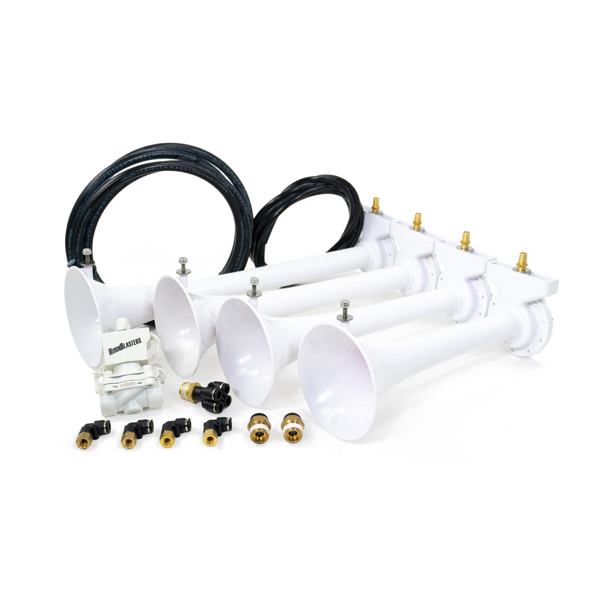Shocker XL Train Horn - White HornBlasters