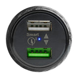 AIQ-DUCIG-QC3 - QC3.0 + 2.4A Dual USB Car Charger Audiopipe
