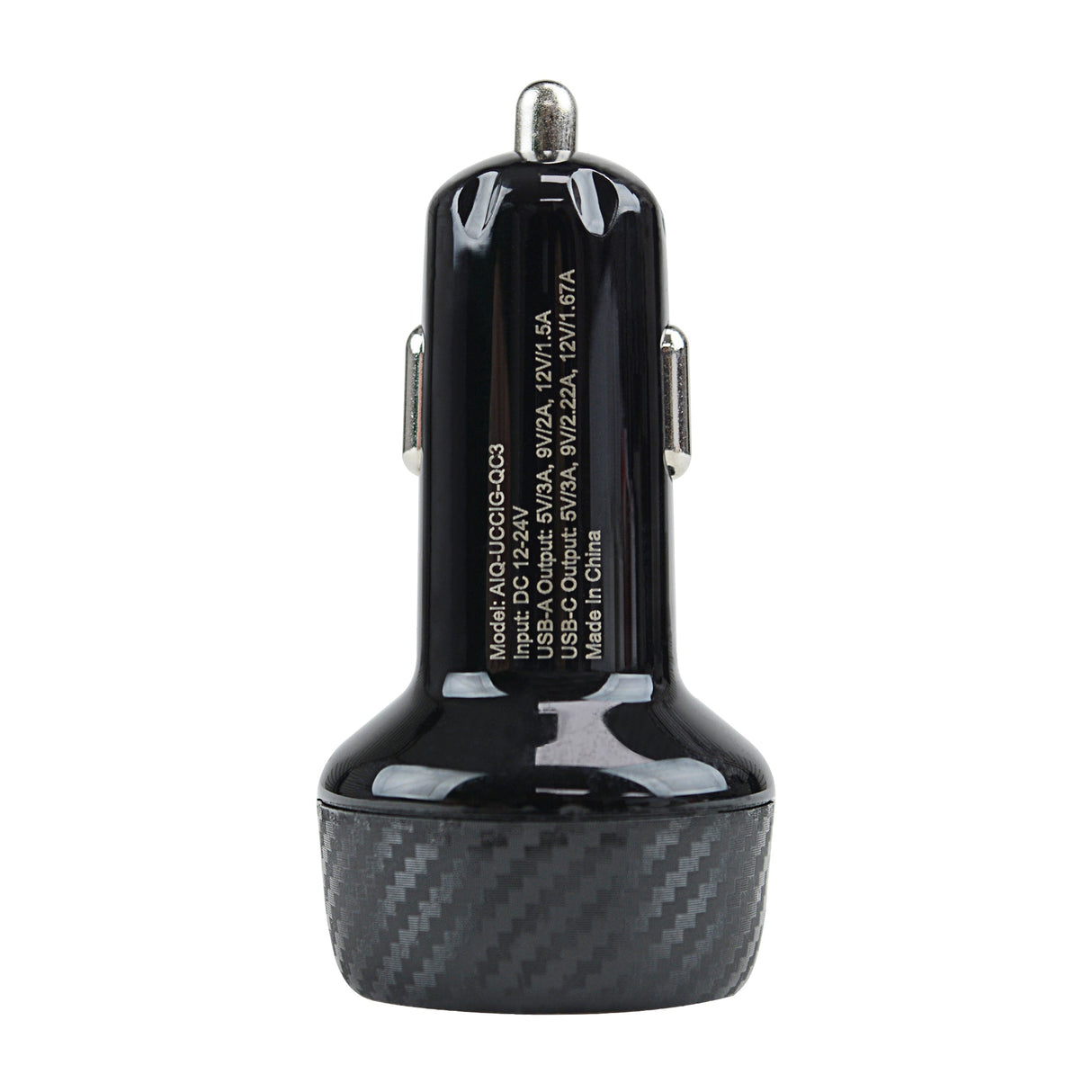 AIQ-UCCIG-QC3 - QC3.0 + PD 20W Dual USB Car Charger Audiopipe