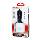 AIQ-CIG52-VS Dual USB Car Charger w/ LED Screen Audiopipe