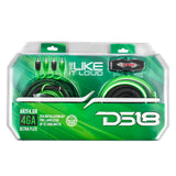 4-GA Amplifier Installation Wiring Kit - Green DS18