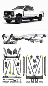 Any Level Lift - Base System, 0"-13": F-250/F-350, Single Rear Wheel (2023+) Any Level Lift